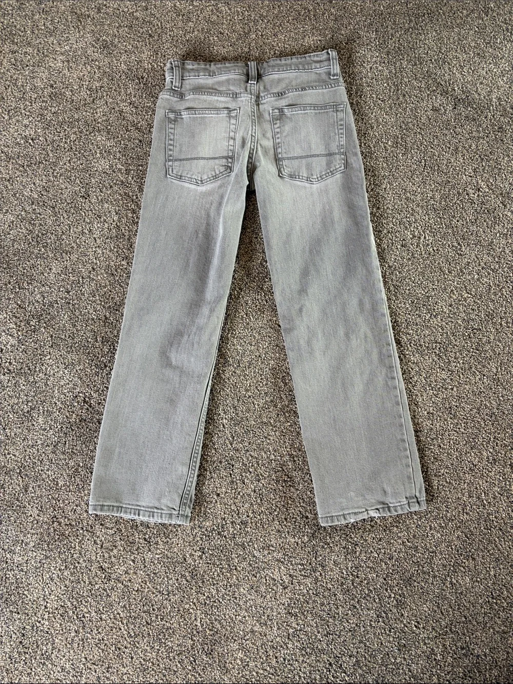 Boys Cat & Jack Grey Distressed Kids Jeans Size 10